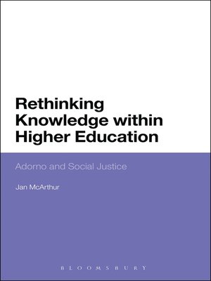 cover image of Rethinking Knowledge within Higher Education